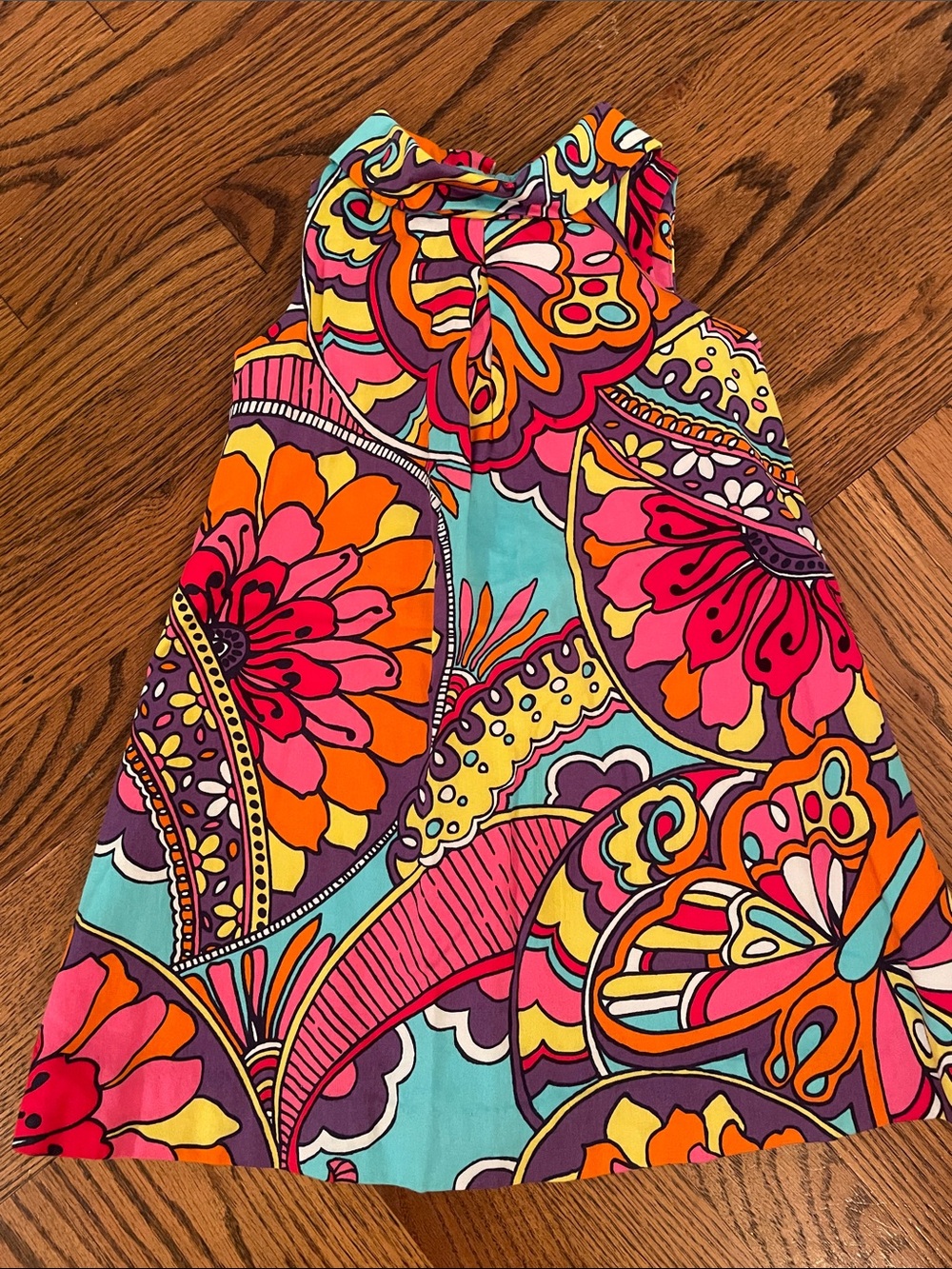 Lilly Pulitzer girls mod print shift dress sz 3